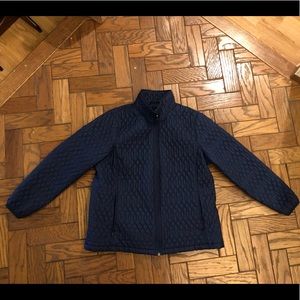 Lands end light weight quilted jacket